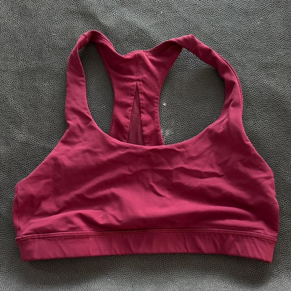 Lululemon Sports Bra - Deep Red
